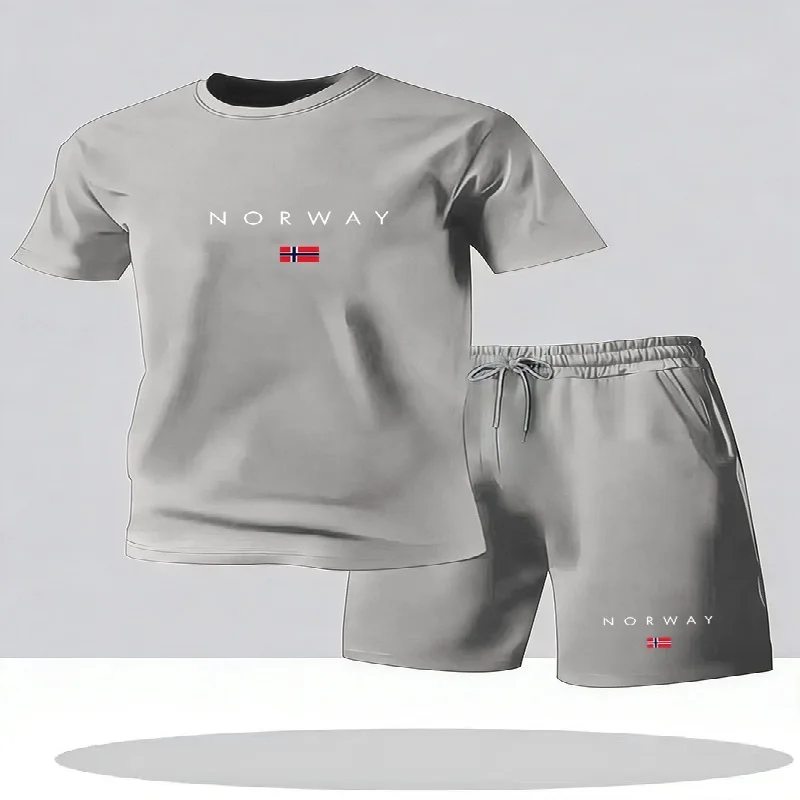Street Fashion Shanghai - 2026 Yeni Erkek Günlük Kısa Kollu