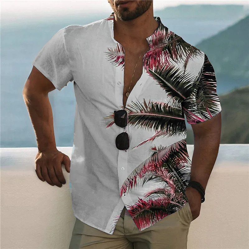 Erkek Gömlek Desenli Gömlek Ba - Street Fashion Shanghai incelemesi ve fiyatı