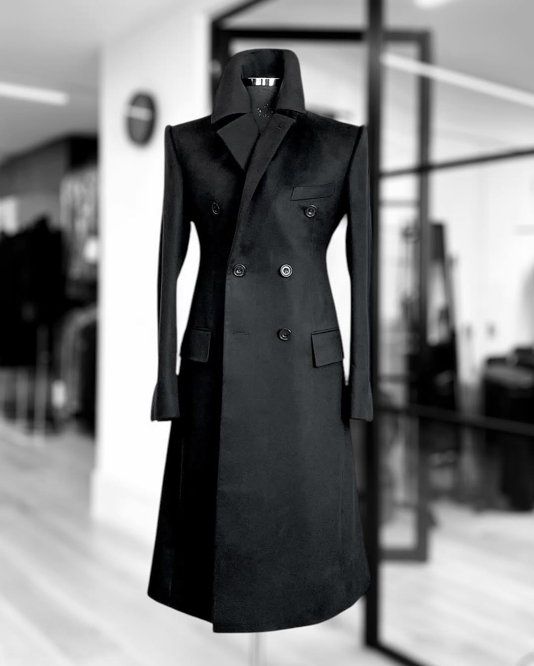 Moda Yün Karışımı Ceket Erkekl - Street Fashion Shanghai incelemesi ve fiyatı