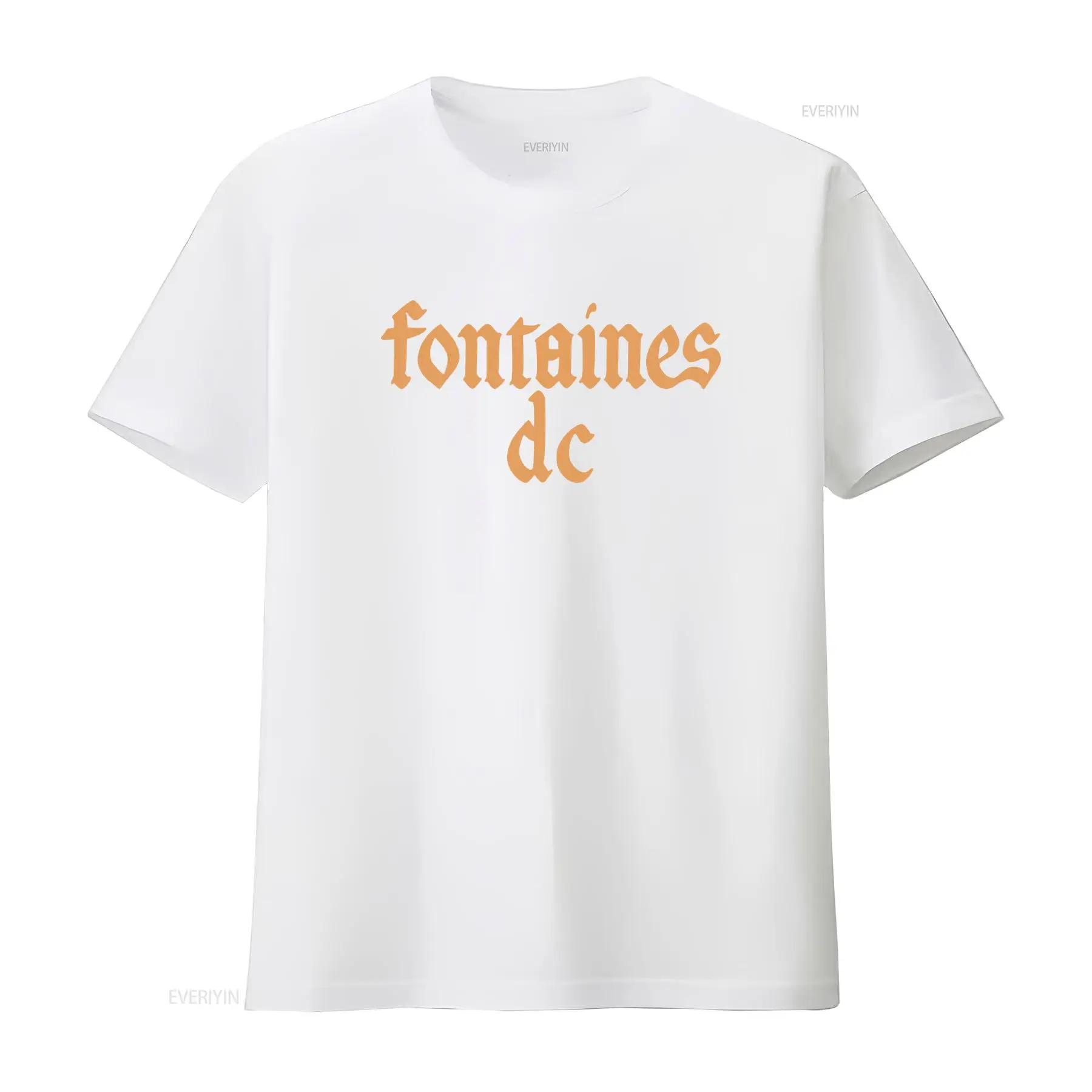 Fontaines D C 'Gotik Logo' Siy - Street Fashion Mood incelemesi ve fiyatı