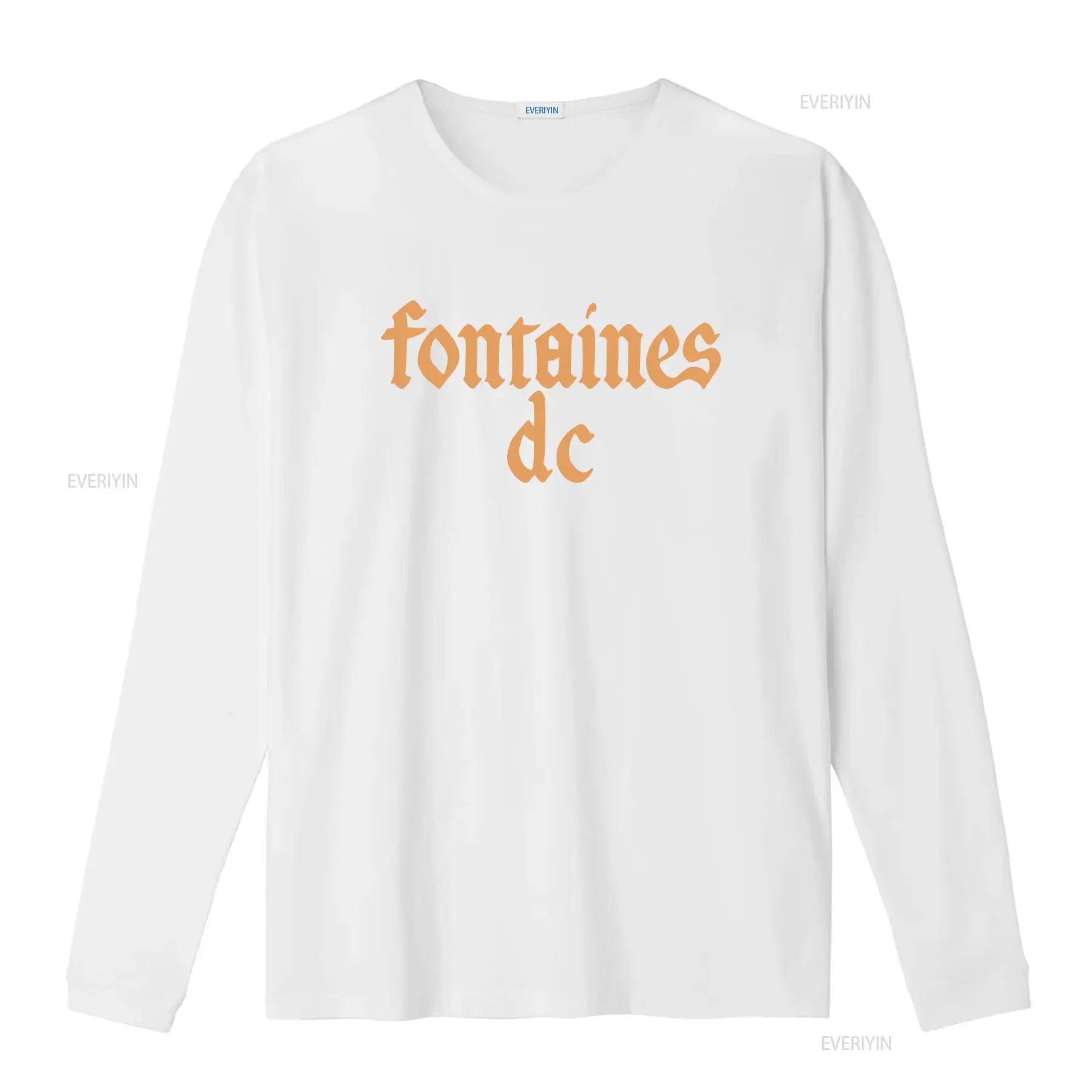 Fontaines D C 'Gotik Logo' Siy - Street Fashion Mood incelemesi ve fiyatı