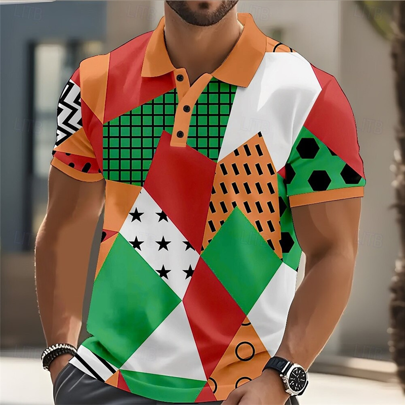 2025 Erkek Polo Gömlek Golf Gö - Street Fashion Shanghai incelemesi ve fiyatı