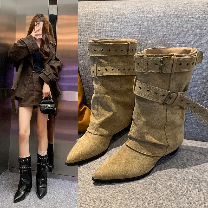 2025 Sivri Burunlu Kadın Kışlı - Street Fashion Winter 2025 incelemesi ve fiyatı