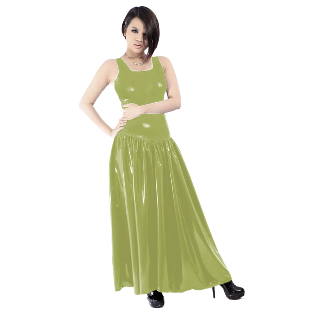 Kadın PVC Tank Elbise, Kolsuz  - Queen Street Fashion incelemesi ve fiyatı