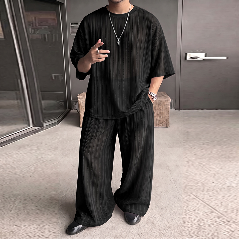 INCERUN Erkek Takımları Çizgil - Street Fashion Mood incelemesi ve fiyatı