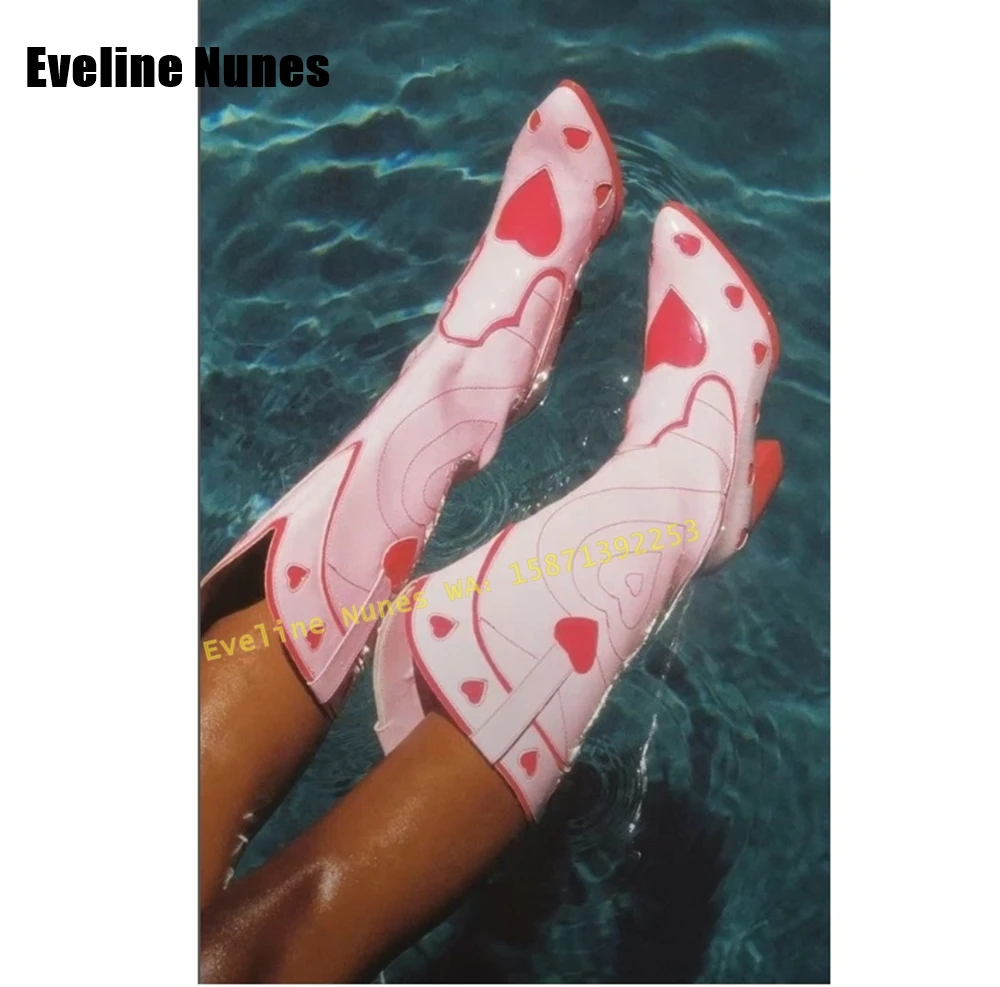 Pembe Kalp Uzay Cowgirl Çizmel - Street Fashion Female incelemesi ve fiyatı