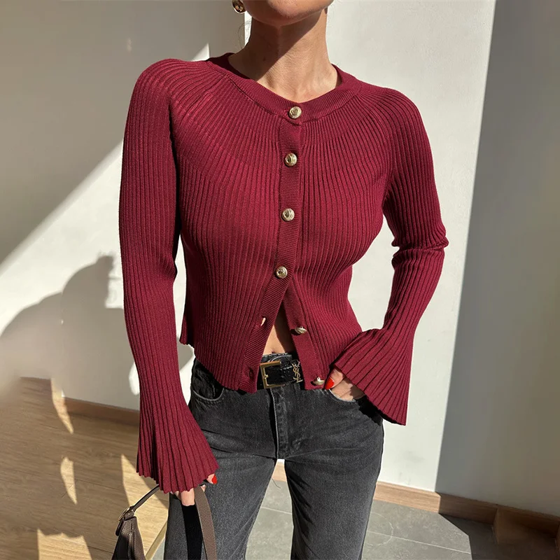 Kadınlar İçin Uzun Kollu Örme  - Street Fashion Winter 2025 incelemesi ve fiyatı