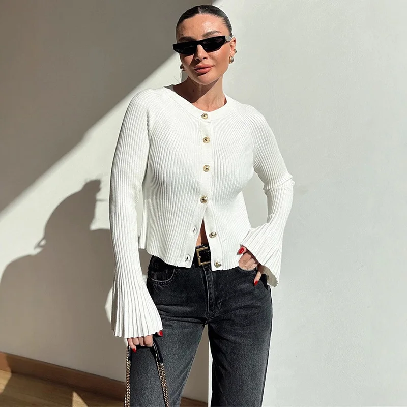 Kadınlar İçin Uzun Kollu Örme  - Street Fashion Winter 2025 incelemesi ve fiyatı