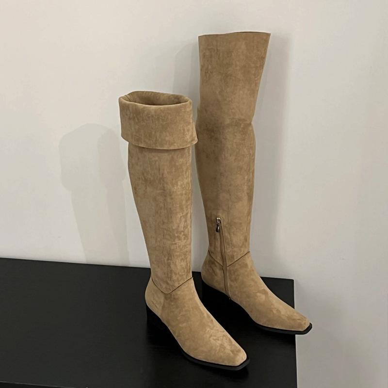 Kadın Elastik İnceltici Süet U - Street Fashion Female incelemesi ve fiyatı