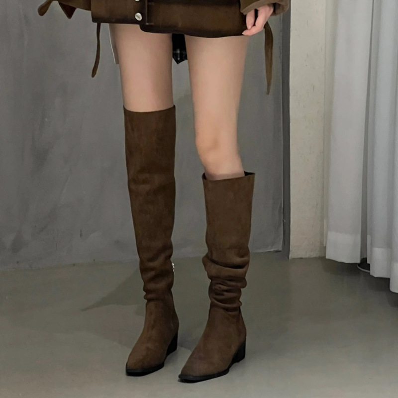 Kadın Elastik İnceltici Süet U - Street Fashion Female incelemesi ve fiyatı
