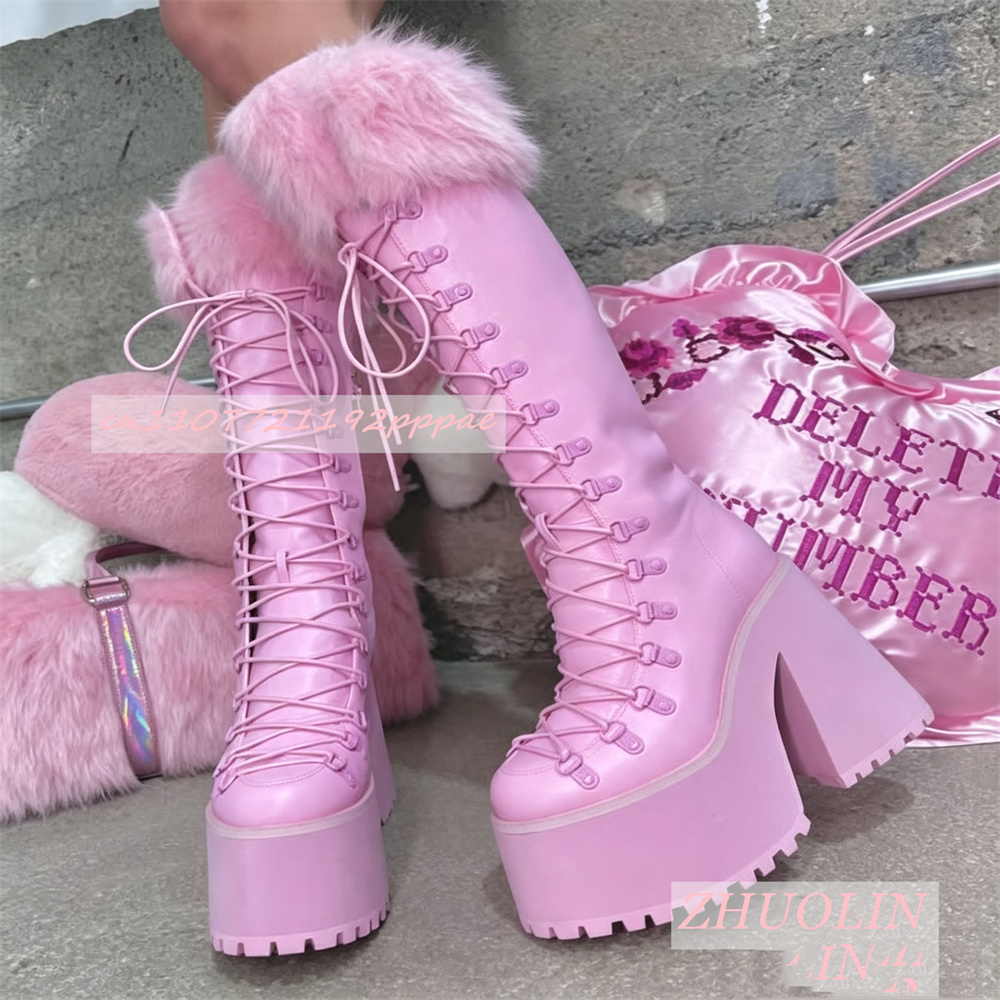 Kadın Platform Botları Diz Üst - Street Fashion Lady incelemesi ve fiyatı